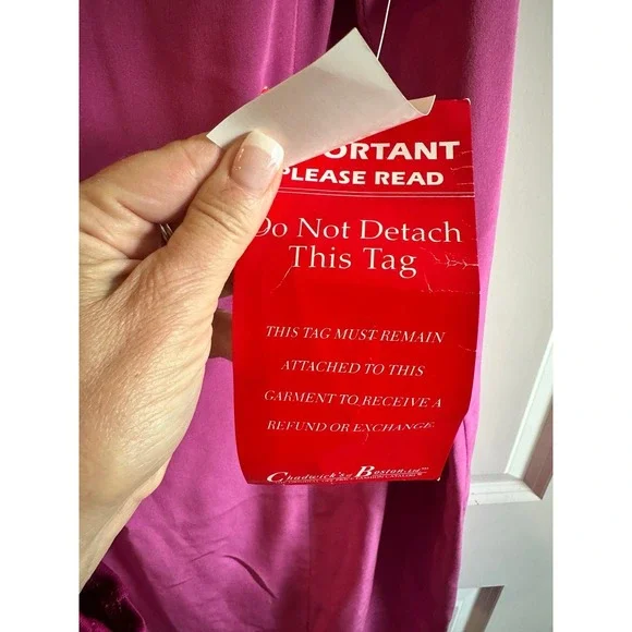 Stephanie Andrews 100% Silk Dress V Neck Sleeveless Women's Plus size 22W NWT - Picture 3 of 7